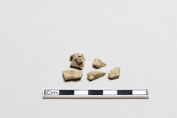 Fragments of Oracle Bones, Inscribed, Shang dynasty, ca. 1600 - ca. 1050 BCE. Creator: Unknown.