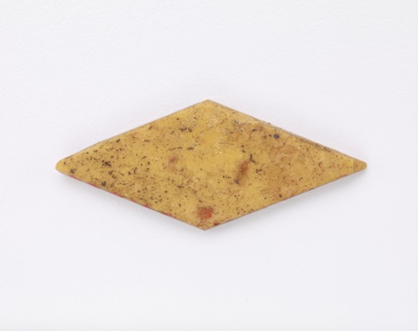 Lozenge-shaped tablet for inlay, Possibly Ptolemaic Dynasty, 305-30 BCE. Creator: Unknown.