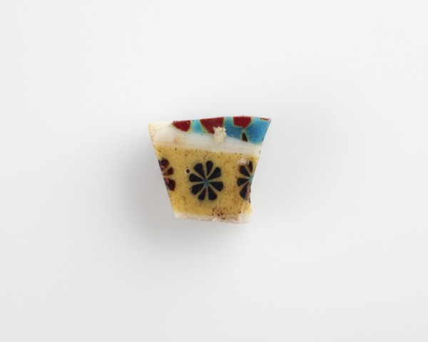 Fragment of inlay. Columnar rod mosaic, Ptolemaic Dynasty or Roman Period, 305 BCE-14 CE. Creator: Unknown.