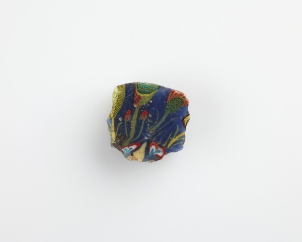 Fragment of inlay. Columnar rod and plate mosaic, Ptolemaic Dynasty or Roman Period, 305BCE-14 CE. Creator: Unknown.