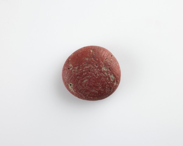 Button bead, Ptolemaic Dynasty or Roman Period, 305 BCE-14 CE. Creator: Unknown.