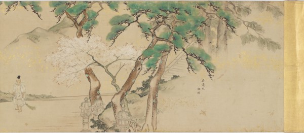 Procession of an Imperial Messenger to the Iwashimizu Shrine, Edo period, late 18th-19th century. Creator: Unknown.