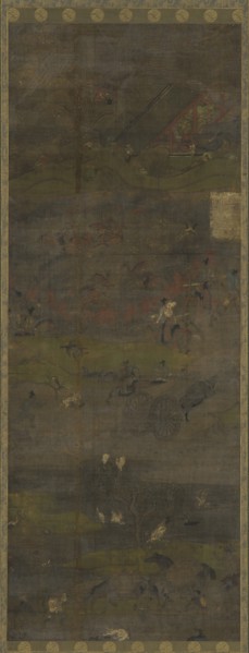 The World of Men and Animals, Kamakura period, 14th century. Creator: Unknown.
