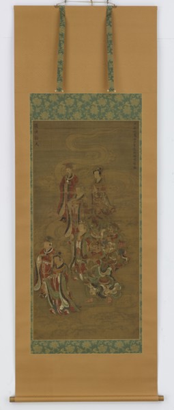 Group of deva and devi, Nanbokucho period, 14th-15th century. Creator: Unknown.