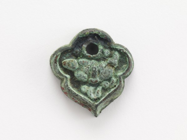 Ornament (one of a group of five), Goryeo period, 12th-13th century. Creator: Unknown.
