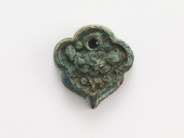 Ornament (one of a group of five), Goryeo period, 12th-13th century. Creator: Unknown.