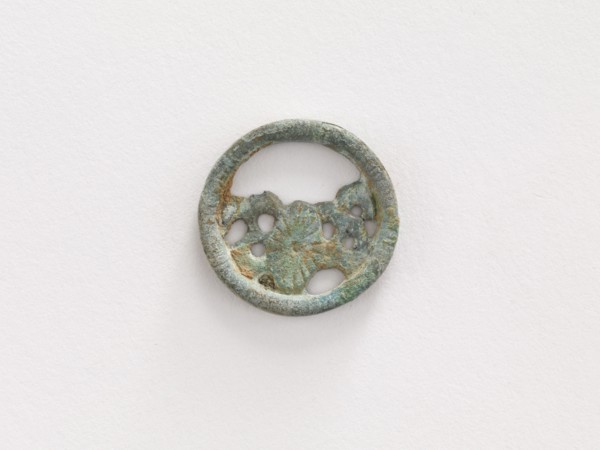 Ornament: lotus leaf, Goryeo period, 12th-13th century. Creator: Unknown.