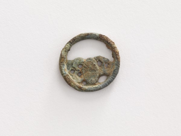 Ornament: lotus leaf, Goryeo period, 12th-13th century. Creator: Unknown.