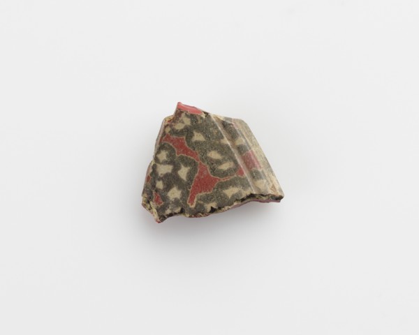 Rim fragment of a bowl or cup, Ptolemaic Dynasty or Roman period, 200 BCE-100 CE. Creator: Unknown.