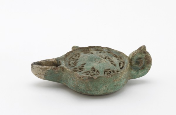 Oil lamp, (12th-13th century?). Creator: Unknown.