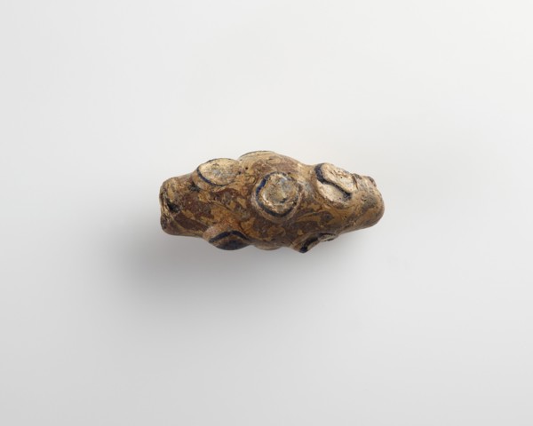 Bead, large spindle-shaped. One end broken, 4th century BCE. Creator: Unknown.