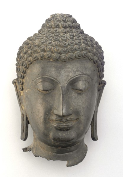 Head of a Buddha, Lan Na period, ca. 1500. Creator: Unknown.