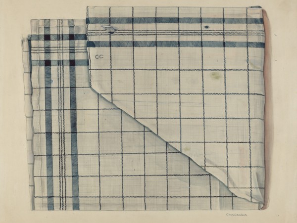 Shaker Kerchief, c. 1941. Creator: Charles Goodwin.