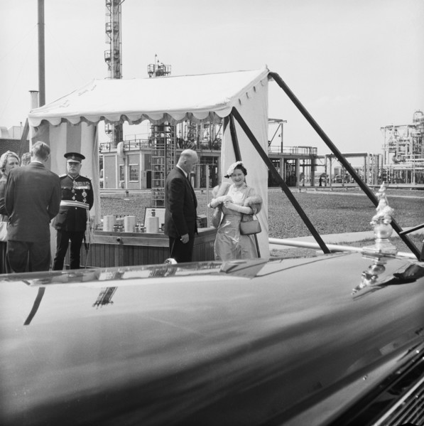 Ceremonial opening of Coryton Oil Refinery, Thurrock, Essex, 27/05/1954. Creator: John Laing plc.