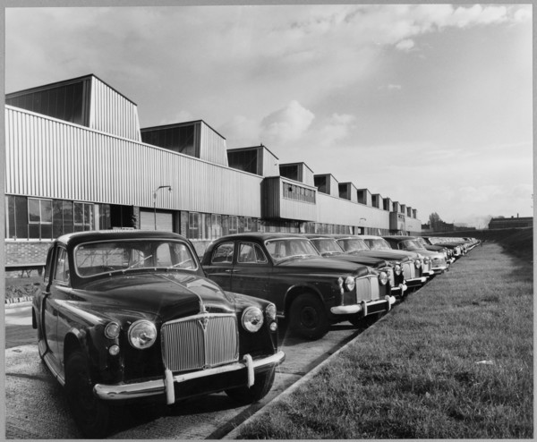 Rover Car Company Works, Lode Lane, Solihull, 25/10/1956. Creator: John Laing plc.