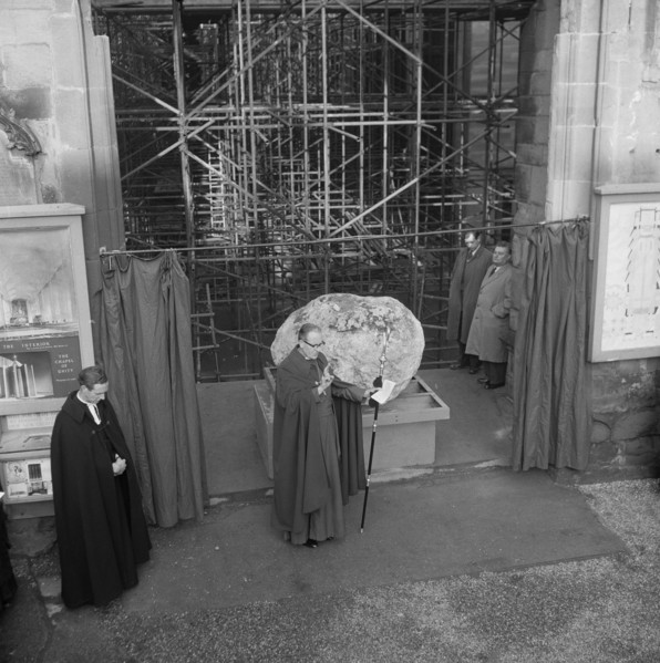 Coventry Cathedral, Priory Street, Coventry, 22/12/1960. Creator: John Laing plc.