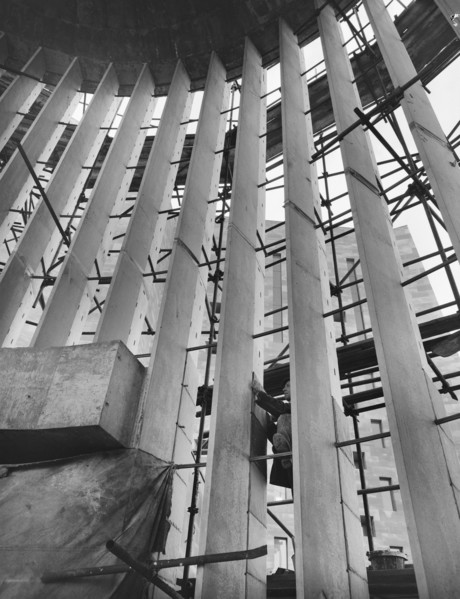 Coventry Cathedral, Priory Street, Coventry, 02/11/1961. Creator: John Laing plc.