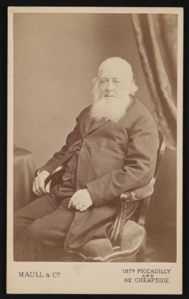 Portrait of John Gould (1804-1881), Before 1875. Creator: Maull & Co.