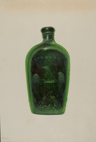 Liberty Bottle, 1935/1942. Creator: Maud M Holme.