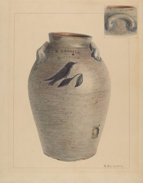 Crock, c. 1936. Creator: Nicholas Amantea.