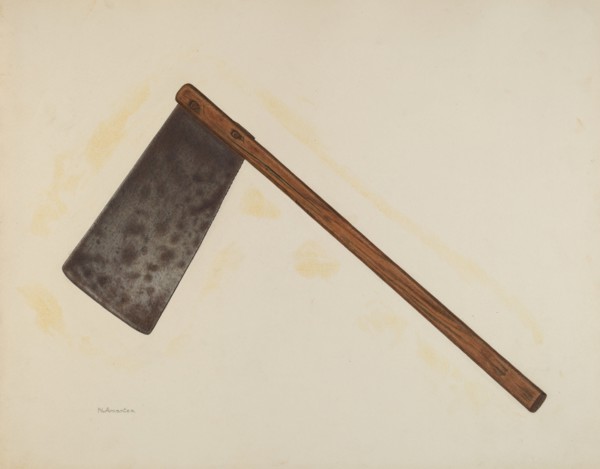 Chopping Knife, c. 1941. Creator: Nicholas Amantea.