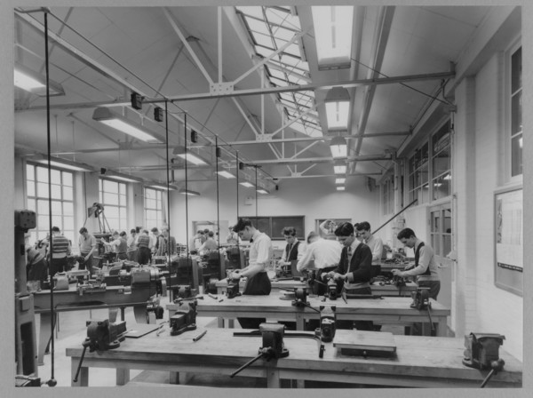 Carlisle Technical College, Strand Road, Carlisle, Cumbria, circa 1954. Creator: John Laing plc.