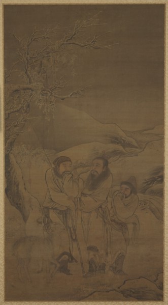 The Tearful Parting of Su Wu and Li Ling, Ming dynasty, 16th century. Creator: Unknown.