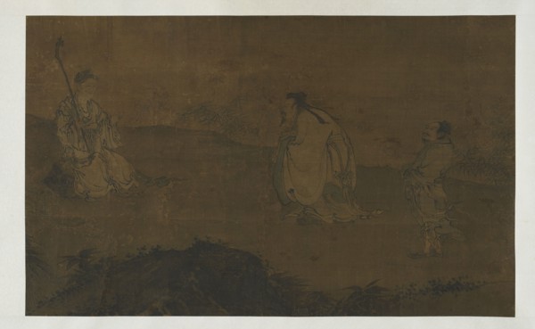 Zhongli Quan Seeking the Dao, Ming dynasty, 15th century. Creator: Unknown.