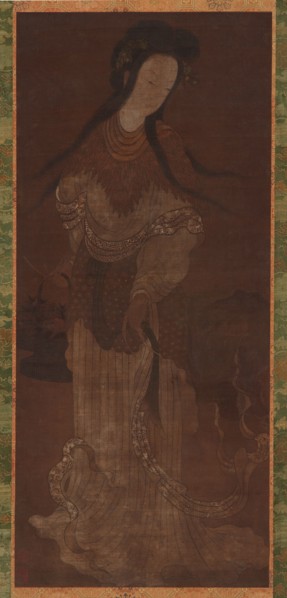 Standing Figure of a Female Immortal, Ming dynasty, 16th-17th century. Creator: Unknown.