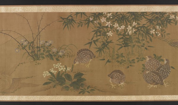 Ducks, flowers, and quail, Ming dynasty, 1368-1644. Creator: Unknown.