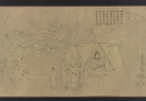 The Captivity of Cai Wenji, Ming dynasty, 14th-15th century. Creator: Unknown.