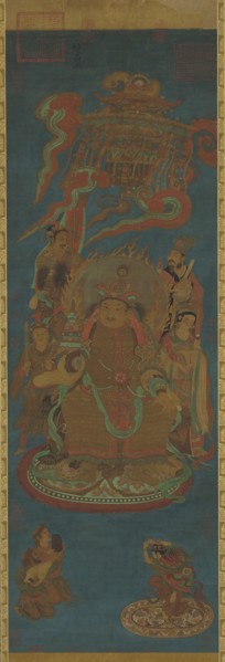 Vaisravana, Guardian King of the North, Yuan or Ming dynasty, 14th century. Creator: Unknown.