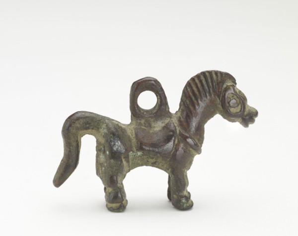 Ornament in the form of a horse, Period of Division, 220-589. Creator: Unknown.