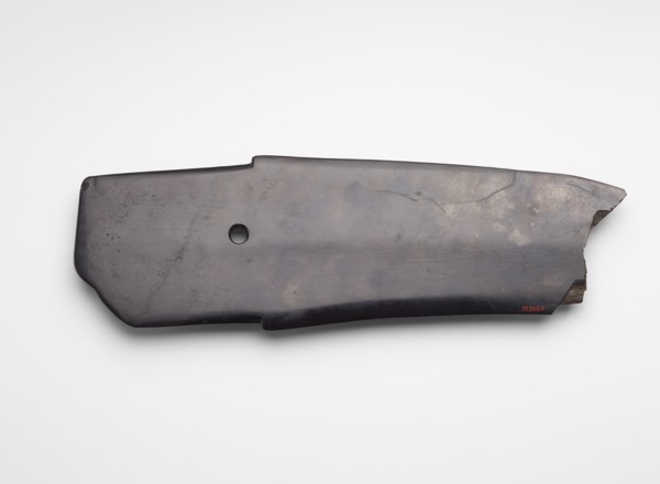 Dagger-axe (ge ?), fragment, Erlitou culture or early Shang dynasty, ca. 2000-ca. 1400 BCE. Creator: Unknown.