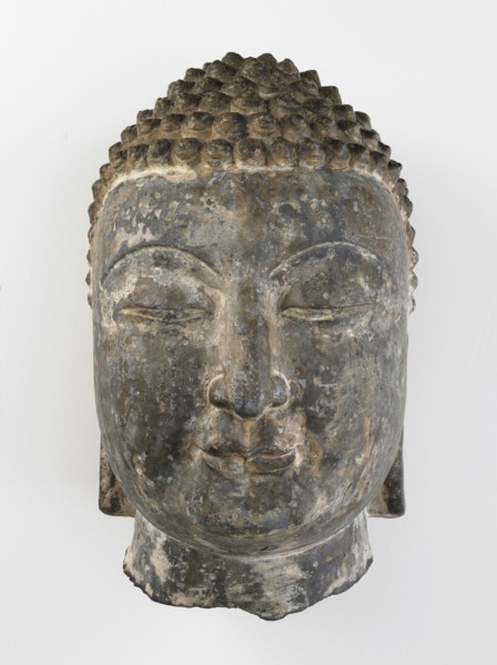 Head of a Buddha, Period of Division, 550-577. Creator: Unknown.