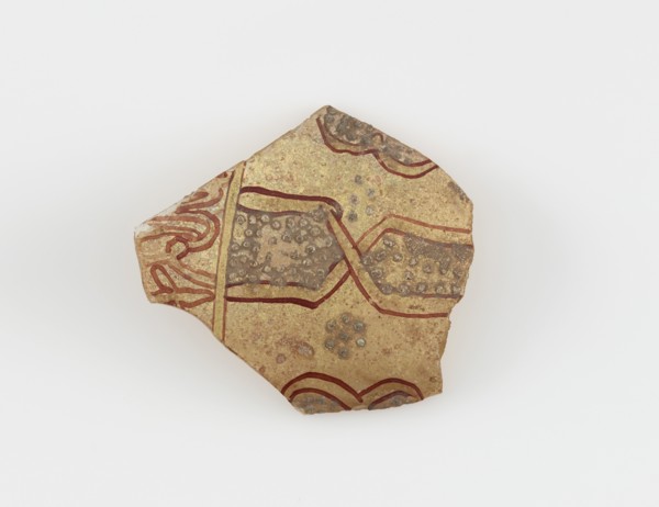 Islamic Glass Fragment, circa 900-1400. Creator: Unknown.