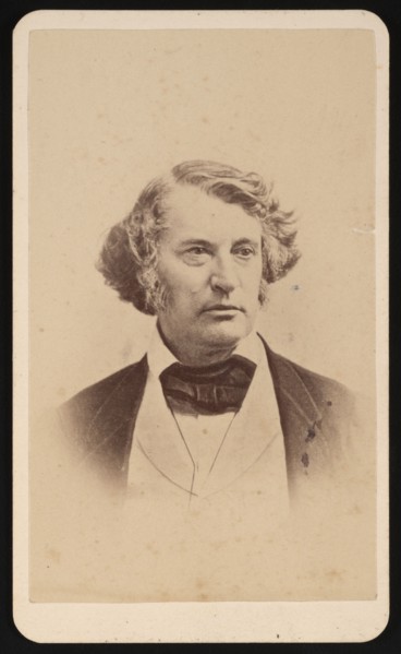 Portrait of Charles Sumner (1811-1874), Before 1874. Creator: James Wallace Black.