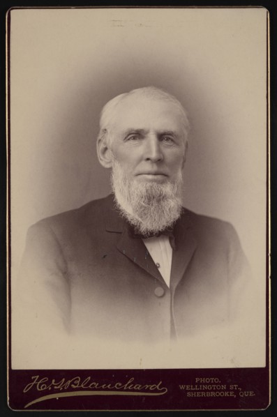 Portrait of Charles Stewart Channell (1820-1906), 1896. Creator: HG Blauchard.