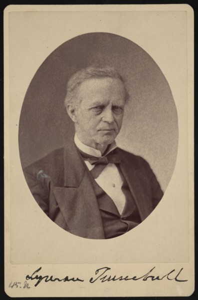 Portrait of Lyman Trumbull (1813-1896), Between 1868 and 1881. Creator: Brady's National Photographic Portrait Galleries.