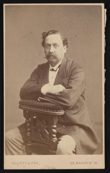 Portrait of David Forbes (1828-1876), 1874. Creator: Elliott & Fry.
