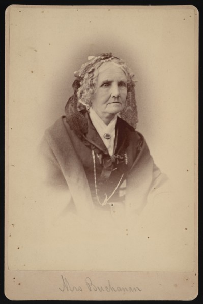 Portrait of "Mrs. Buchanan", 1875. Creator: Samuel Montague Fassett.
