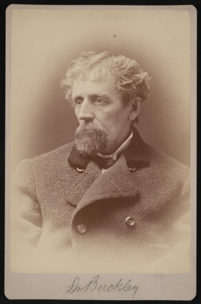 Portrait of Dr. Buckley, 1878. Creator: Samuel Montague Fassett.