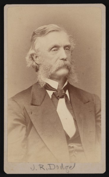 Portrait of Jacob Richards Dodge (1823-1902), 1878. Creator: Samuel Montague Fassett.