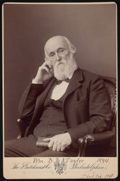 Portrait of William Bower Taylor (1821-1895), 1894. Creator: Frederick Gutekunst.