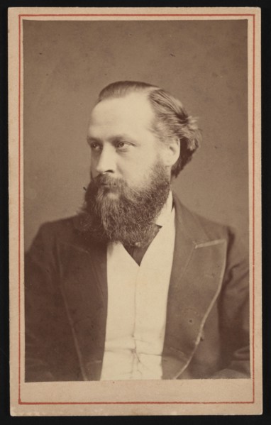 Portrait of Dr. Henry Maudsley (1835-1918), Between 1873 and 1876. Creator: London Stereoscopic & Photographic Co.