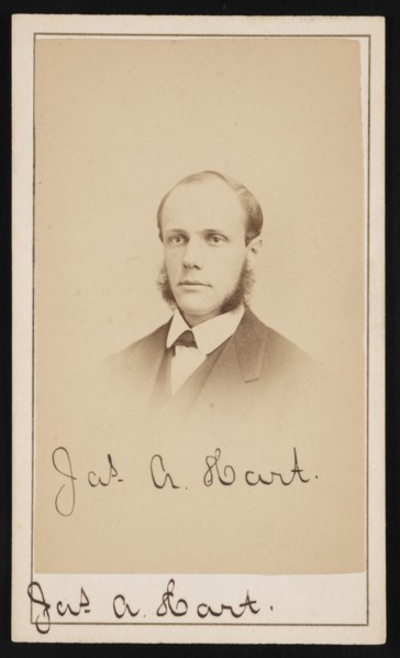 Portrait of James A. Hart, Circa 1870s. Creator: Purdy & Frear.