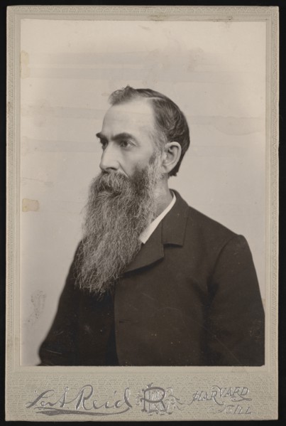 Portrait of Charles Washington Onthank (1839-1896), Before 1896. Creator: LA Reid.