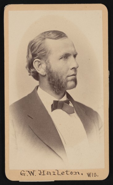 Portrait of Gerry Whiting Hazleton (1829-1920), Before 1876. Creator: William Hayward Sherman.