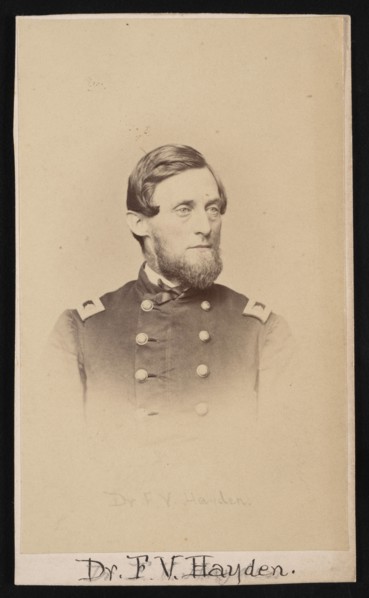 Portrait of Ferdinand Vandeveer Hayden (1829-1887), Circa 1860s. Creator: Henry Ulke.
