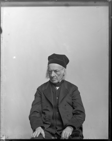 Portrait of SI Regent John Maclean (1800-1886), 1880s. Creator: United States National Museum Photographic Laboratory.